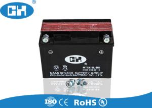 Quality AGM Separator 125cc Motorcycle Battery 12v 6.5Ah Big Capacity Corrosion Resistant wholesale