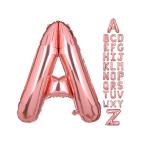 16 Inch Rose Gold Foil Letter Balloons For Birthday