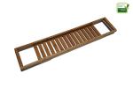 Antibacterial Bamboo Bathroom Supplies , Bamboo Towel Soap Display Rack