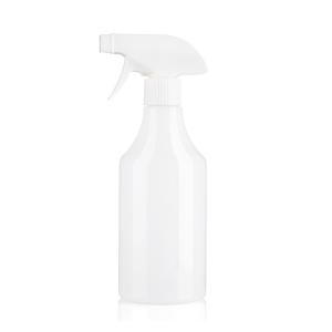 China White 500ML PET Plastic Trigger Spray Bottles For Household Cleaner on sale