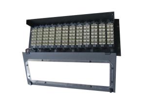 Quality 4U 19inch MPO Fiber Optic Patch Panel with 12pcs cassettes wholesale