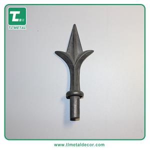 Quality Manufacture aluminum fence picket finial fence ornaments for insert 5/8&quot; round pipe wholesale
