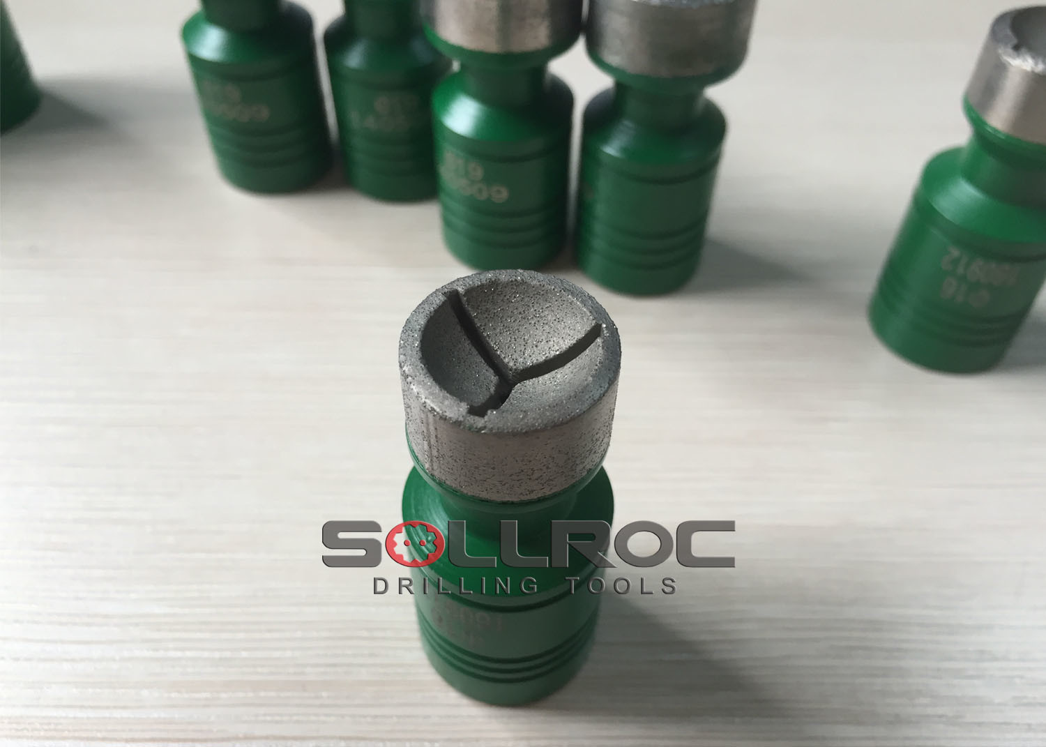 9mm Shank Grinding Cups Button Bit Grinder For Ballstic And Domed Button