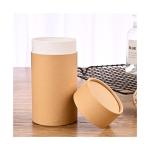 Waterproof Kraft Round Paper Tube Box Cardboard Paper Cylinder Container For Tea