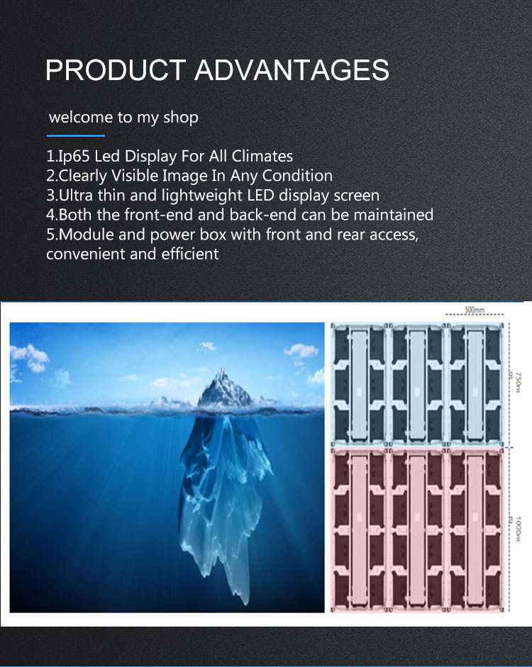 140° View Angle P2.9mm LED Display Panels For Outdoor Advertising Billboard Screen