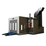 Flawless Finishes Spray Booth Coating 7000 X 5200 X 4000mm Spray Bake Profession