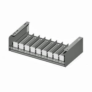 Quality Plastic 185mm Spring Loaded Shelf Tobacco Pack Pusher Lane System For Spice Nail wholesale