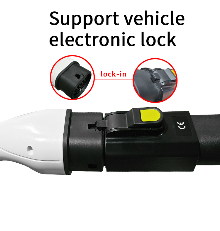 Efficiency ≥98 GBT Charging Socket 32A Type 2 IEC62196 Charger Adaptor for Chinese Electric Cars