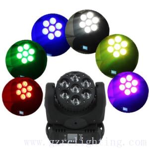Quality Stage Lighting / LED 10W * 7bulbs 4 In 1 RGBW Moving Head Beam Light wholesale