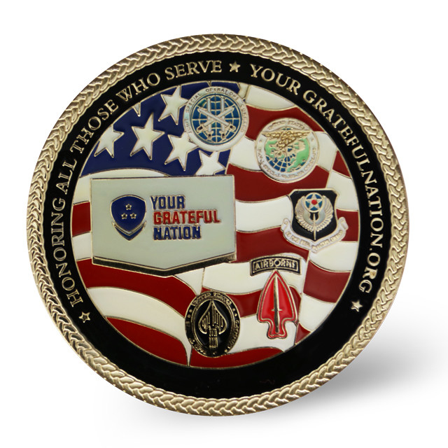 Souvenir 2D Laser Engraved Coins Custom Metal Coins Round Custom Brass Coins