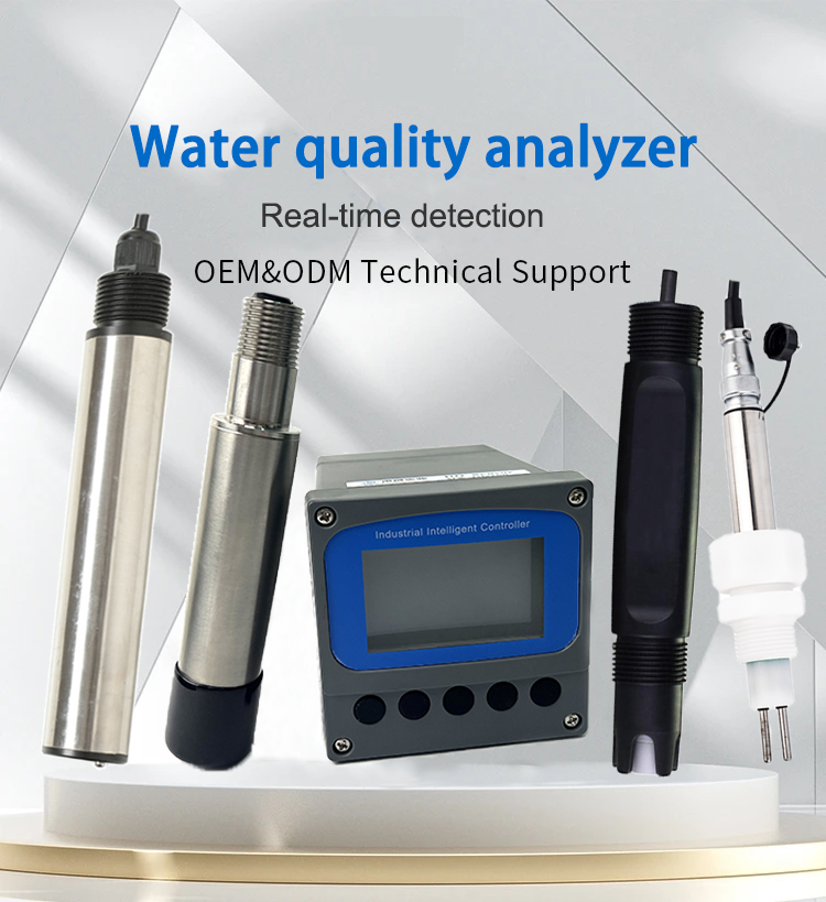 12-24VDC Digital Online Turbidity Meter for Real-time Water Analysis and Control
