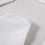 Hemmed Hotel 50g/Pc Plain White Hand Towels