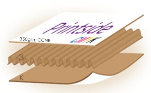 Semi-permanent Cardboard+ Plastic Floor Displays SGS Approval Merchandising Shelf with 3 Molded Trays