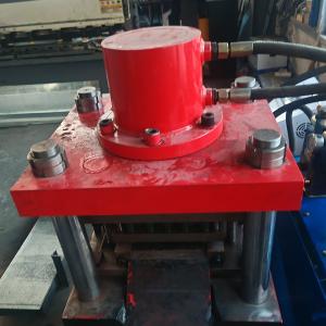 Quality Cutting Type Hydraulic Cylinder Cable Tray Making Machine For High Tensile Steel Material wholesale
