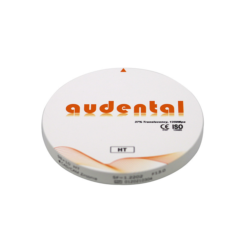 White Zirconia Blanks Dental Block High Translucency 98 / 95 /92mm