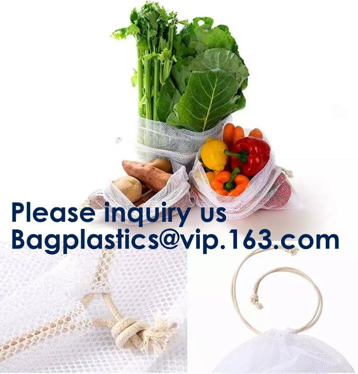 Nylon Mesh Net Drawstring Bag Mesh Pouch Organic Mesh Produce Bags With Custom Logo,Reusable Eco Friendly Nylon Drawstri