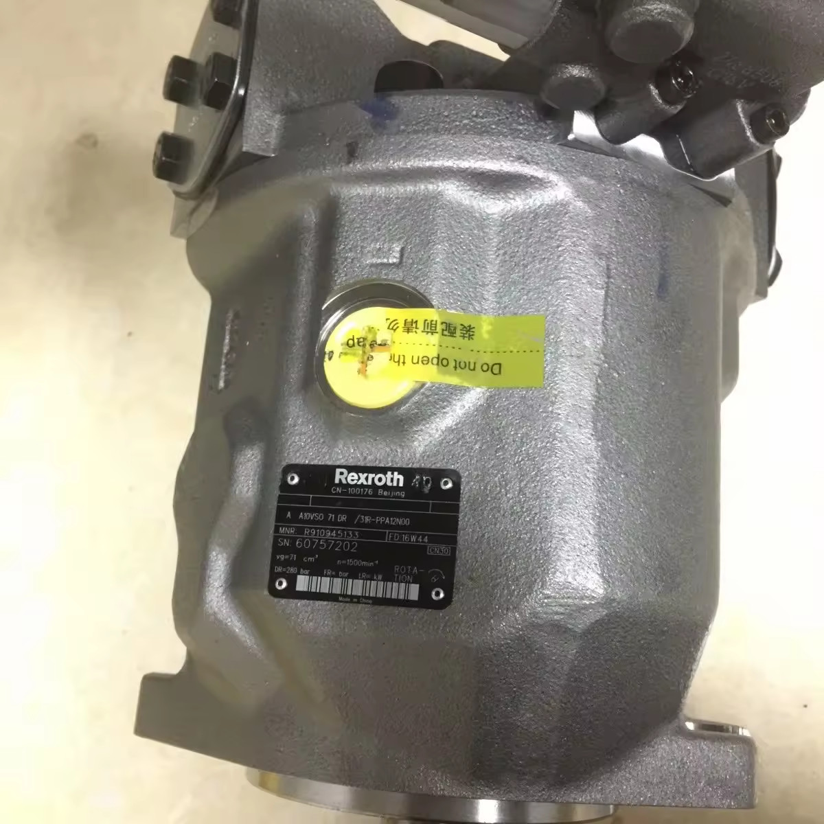 Hydraulic Pump Brueninghaus Hydromatik Rexroth A10VO A10VSO Pump 18, 28, 45, 71, 100, 140