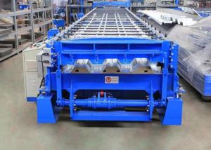 Quality Hydraulic Press Steel Floor Metal Deck Roll Forming Machine Custom Logo wholesale