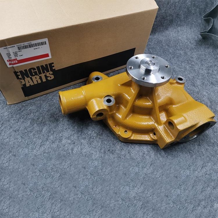 6206-61-1505 Water Pump for Komatsu PC200-6 6D95L Excavator Engine Parts OE 6206-61-1505