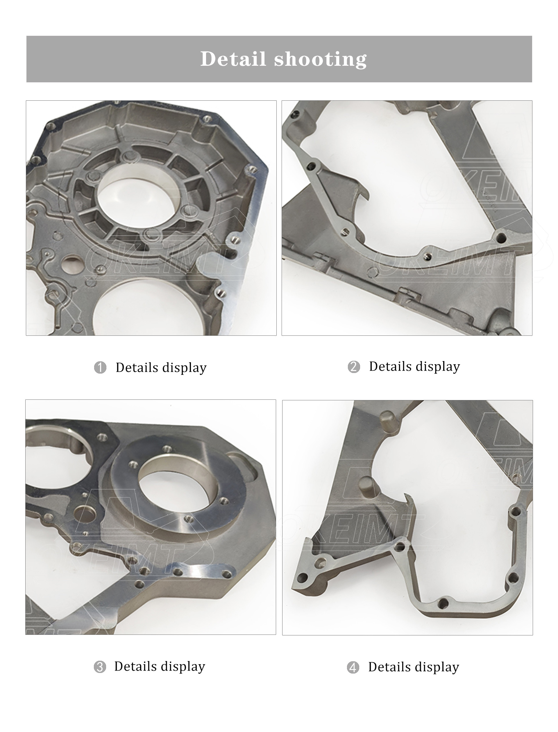 Excavator Engine Parts 6D102-338 Cummins 6BT Gear Housing 5267782 3960338