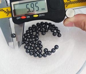 Quality 5.953mm Gas Pressure Silicon Nitride Ceramic Bearing Balls wholesale