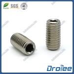 DIN 916 Stainless Steel Socket Set Screw with Cup Point