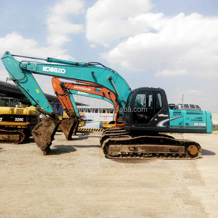 Kobelco SK200 Second hand crawler excavator Kobelco SK250 Used digging machine cheap price