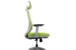 Green Mesh Adjustable Ergonomic Chair , H1165-1260MM Ergo Computer Chair
