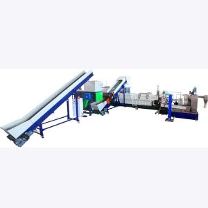 Quality Two Stage Pelletizing Machine PP / PE Film Recycling Line ML Pelletizing Machine 600kg - 800kg Per Hour wholesale