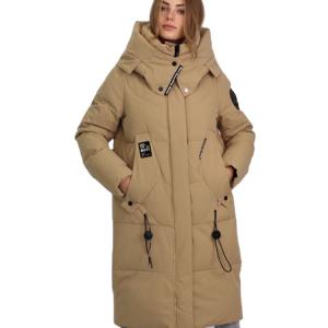 Quality FODARLLOY 2022 puffer jacket ladies warm hooded cotton-padded clothes slim long down winter jackets women coats wholesale