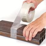No Printing Rubber Adhesive Fiberglass Filament Tape For High Temperature