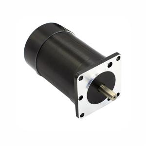 Quality Square flange 57mm Round body 24V 3000RPM 100W 0.32N.m Brushless DC Motor 3phase body length 95mm BLDC motor wholesale