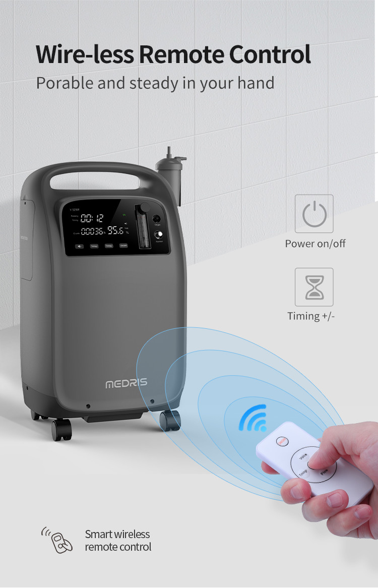 Electric Medical Oxygen Concentrator 5L High Concentration Household Oxygen Generator