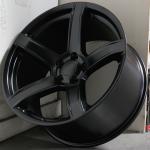 20x9.5 HC2 Style Dodge Replica Wheels Satin Black Flow Form Rims Tires Fit
