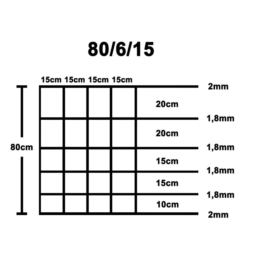 164ft Galvanized Steel Wire Mesh Fence Animal Field Zoo Wild Fencing Roll