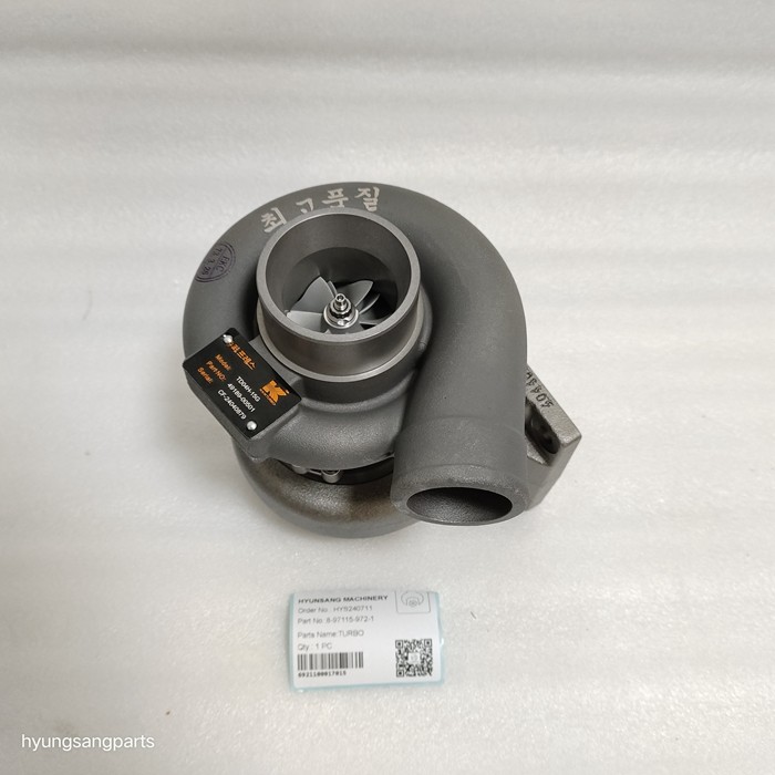 Hyunsang Engine Turbo 8-97115-972-1 8971159721 49189-00501 For TD04HL