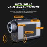 Professional Laser Distance Meter with Golf Hunting Rangefinder Function High