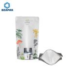 Printed Heat Seal Vacuum Zipper 150gsm Packaging Coffee Bags