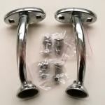 Standard OE NO. Replacement Upgrade to Polished Stainless Steel Headlight Mounts