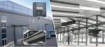 Multi Storey Steel Structure Industrial Warehouse Erosion Resistant