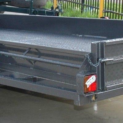 Standard Tandem 14 X 6’3 Car Trailer Hauler , Car Flatbed Trailer 2000kg Load