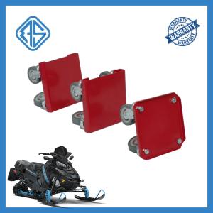 Quality Round Red Gray Snowmobile Dolly Cart wholesale