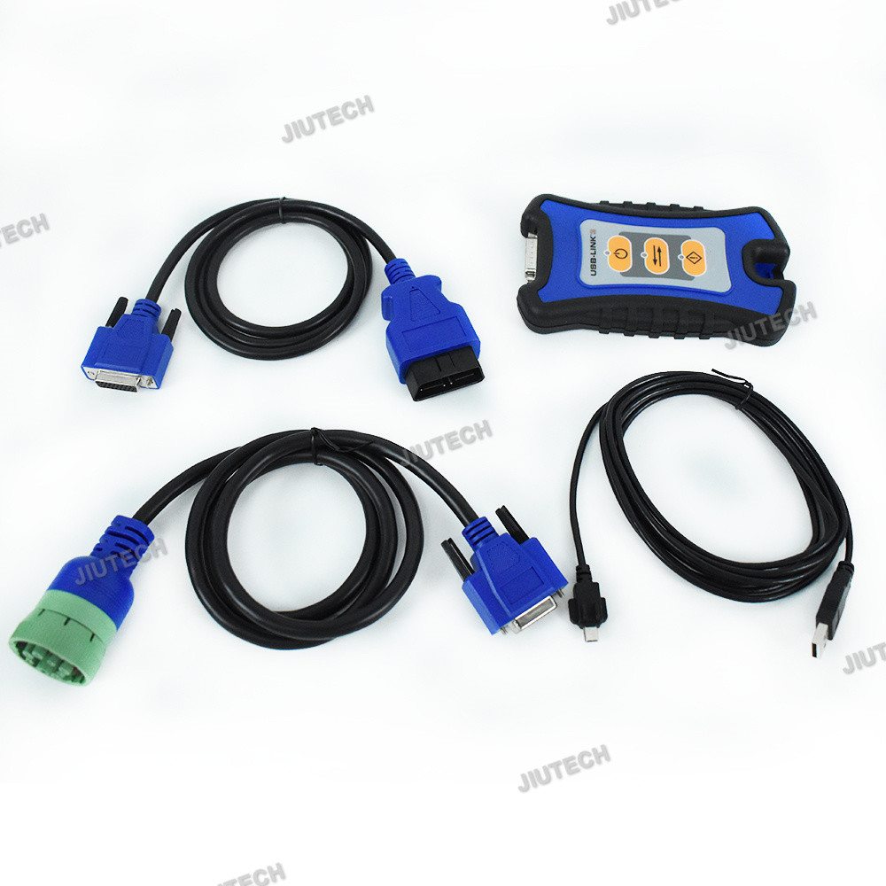 For NEXIQ-3 USB Link 125032 USB for Detroit for vocom Heavy Duty Truck Scanners USB Link+Getac F110 tablet Ready to use