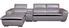 Convenient Living Spaces Leather Sofa Leisure Style Equipped Practical Coffee