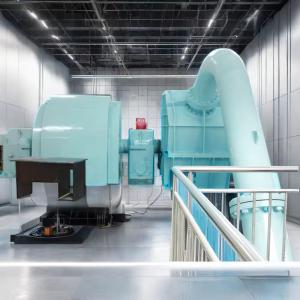 Quality 50/60Hz Pelton Turbine Generator With Brushless Excitation And Micro Governor wholesale