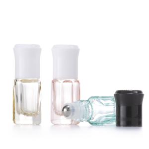 Quality Octagonal Roller Bottle Glass 12ml Refillable Container Sub Package Bottle wholesale