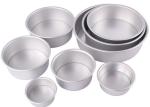Round Removable Bottom Aluminum Cake Molds Non Stick Baking Mould Tray