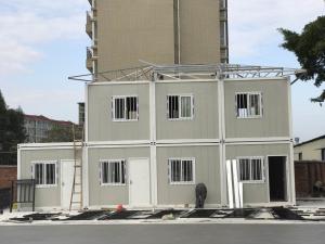 Quality BOX SPACE Fire Proof Heat Insulation Prefab Steel Structure Residential Building Modular Homes/House/Building wholesale