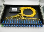 Rack Mounted SMF 1550nm 1x16 Fiber Optical Splitter Box