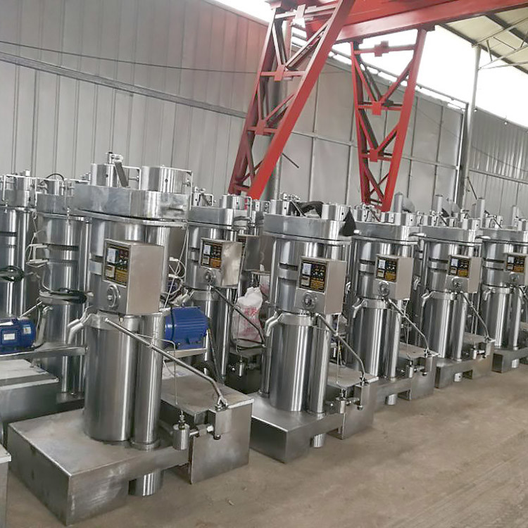 Low Noise Hydraulic Industrial Oil Press Machine 4 Kg / Bacth Capacity
